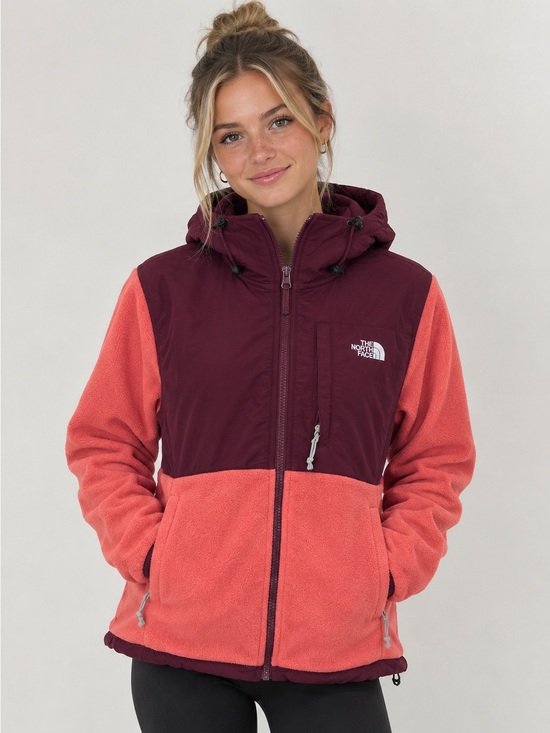The North Face Jackets & Blazers - THE NORTH FACE Hooded Denali Fleece Jacket Pink Women’s Small 1218